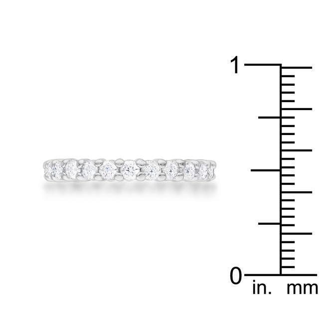 Cubic Zirconia Eternity Band - Charming Charlie