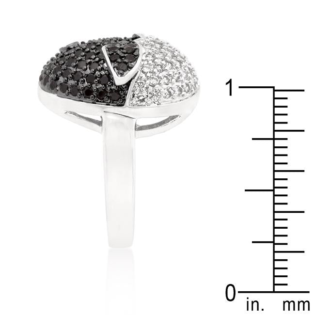 Black and White Cubic Zirconia Baby Chick Ring - Charming Charlie