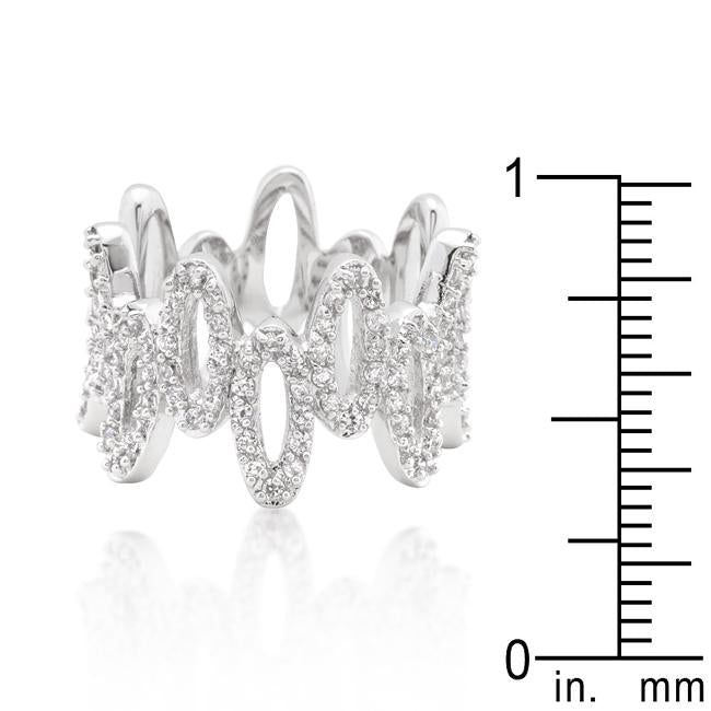 Cubic Zirconia Oval Fashion Ring - Charming Charlie