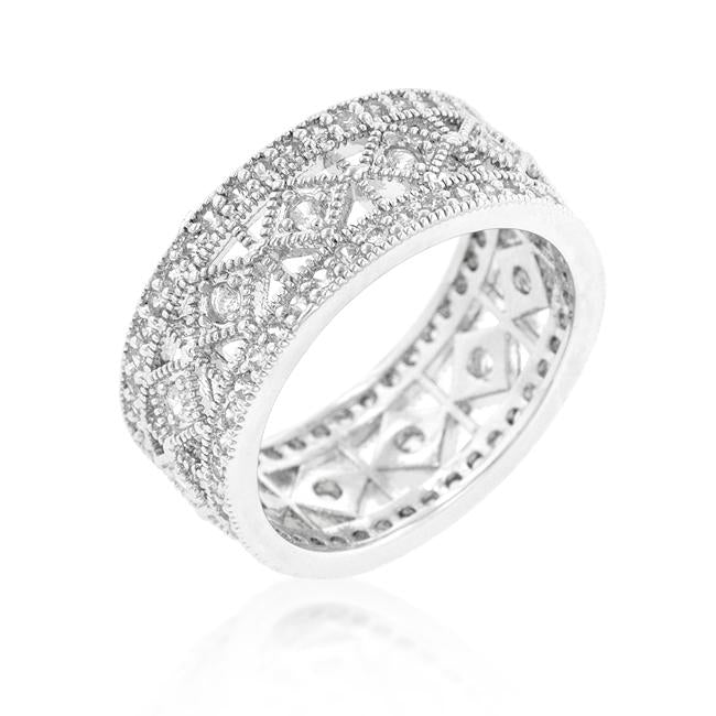 Simple Classic Cubic Zirconia Band - Charming Charlie