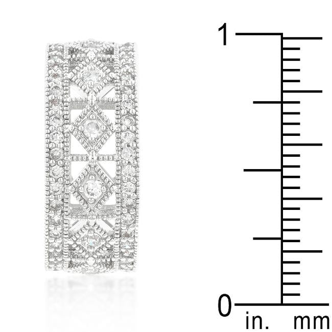 Simple Classic Cubic Zirconia Band - Charming Charlie
