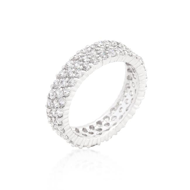 Pave Eternity Ring - Charming Charlie
