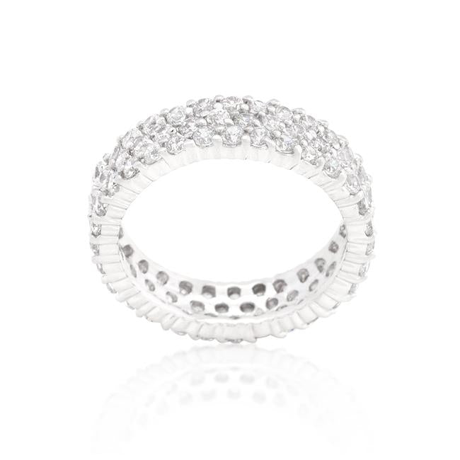 Pave Eternity Ring - Charming Charlie