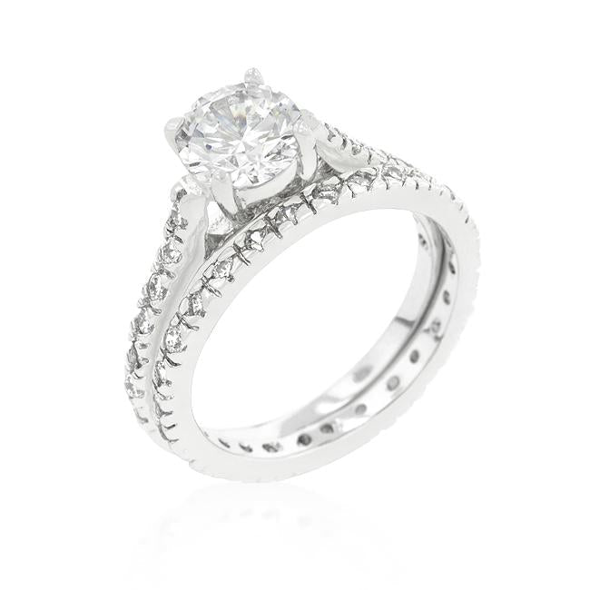 Glistening Engagement Ring Set - Charming Charlie