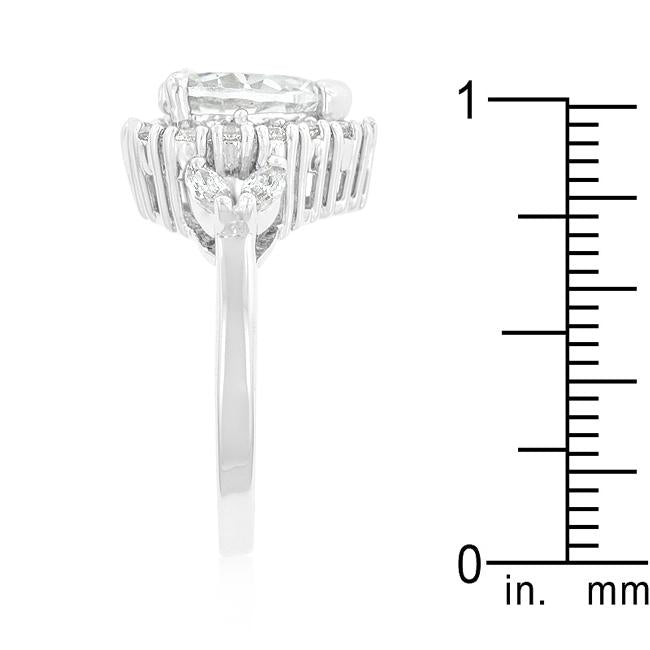 Heart Halo Engagement Ring - Charming Charlie