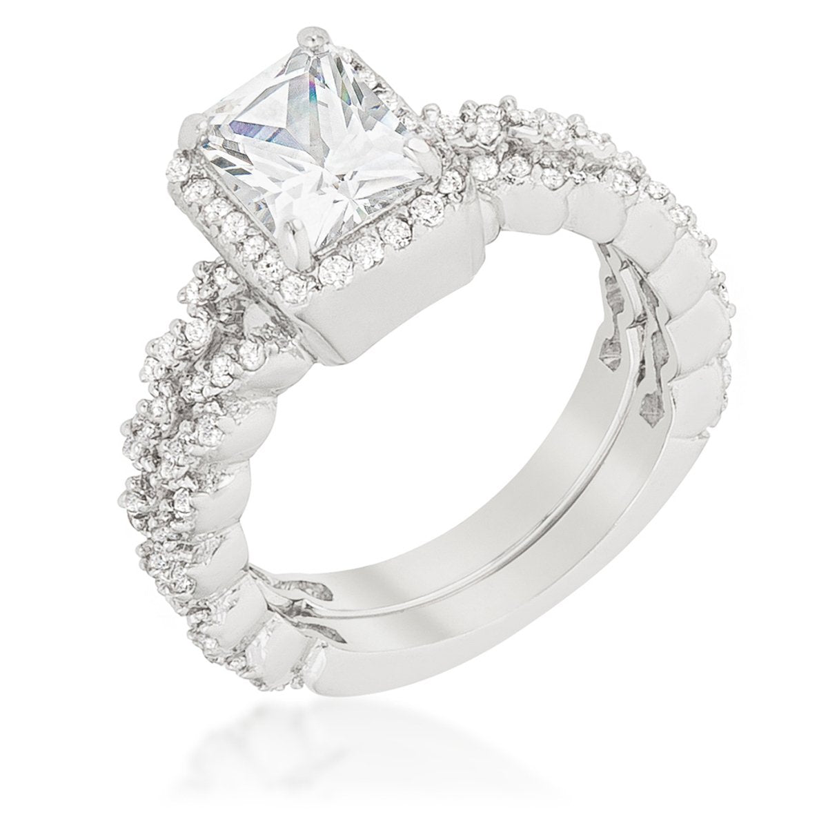 Halo Radiant Wedding Set - Charming Charlie