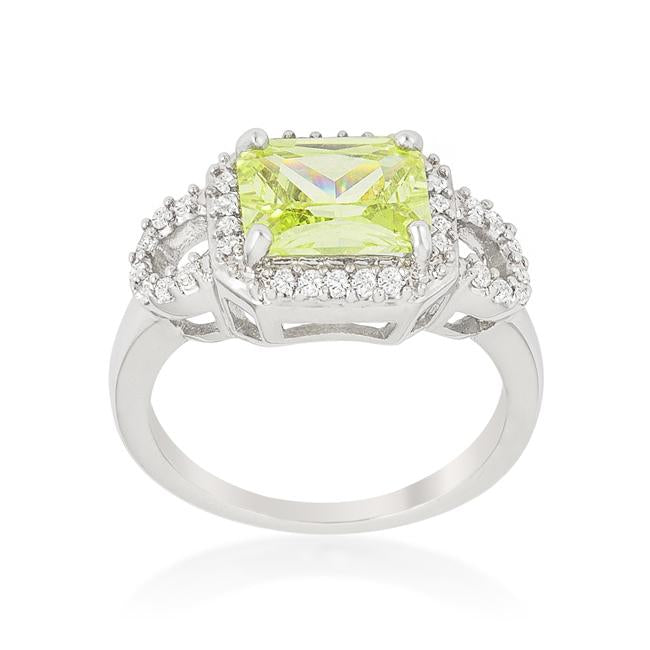 Radiant Cut Halo Ring - Charming Charlie