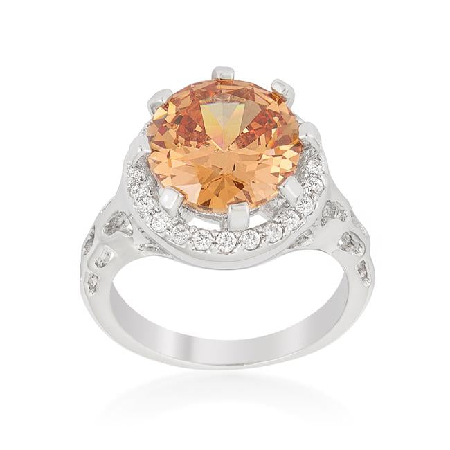 Champagne Organic Cocktail Ring - Charming Charlie