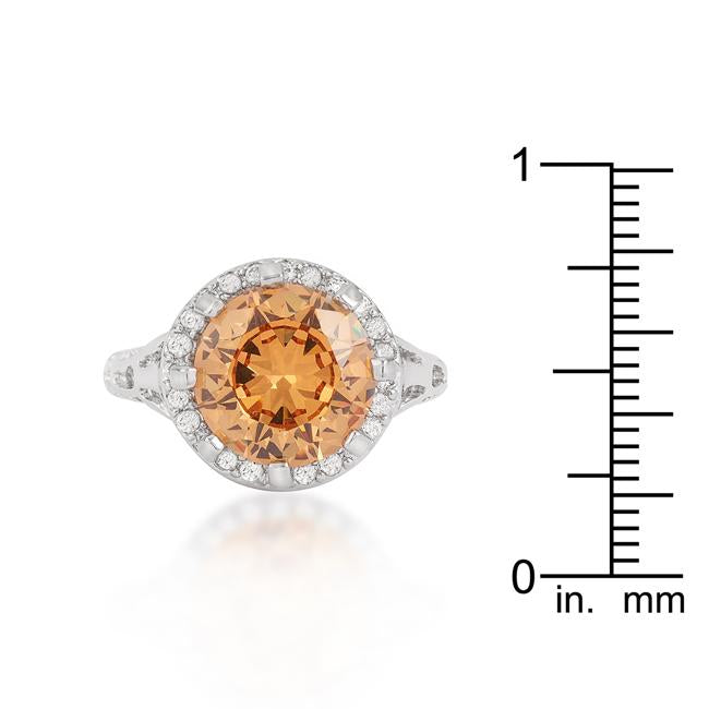 Champagne Organic Cocktail Ring - Charming Charlie