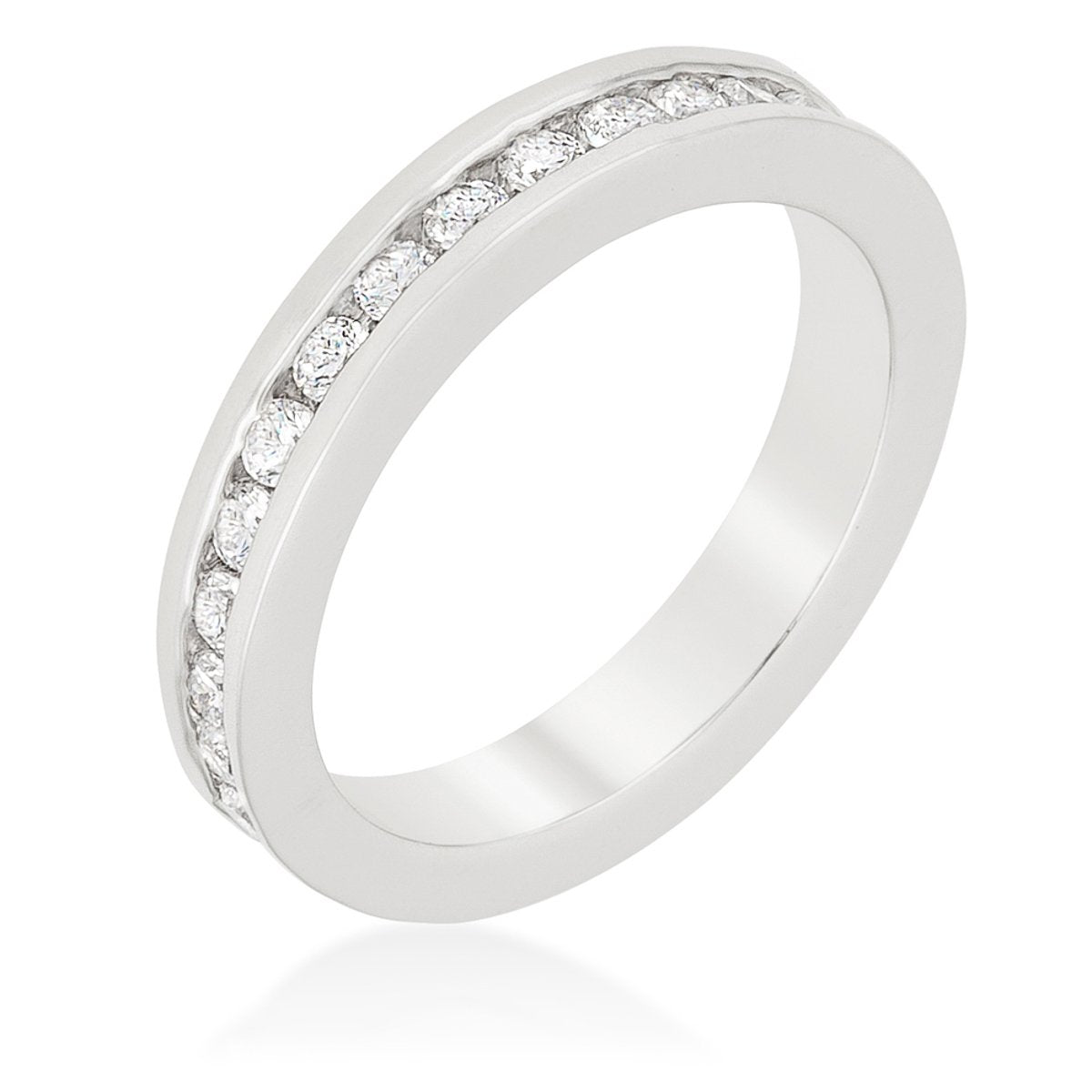 Channel Set Eternity Band - Charming Charlie