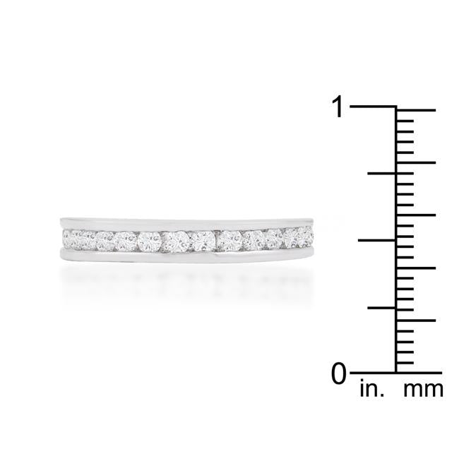 Channel Set Eternity Band - Charming Charlie