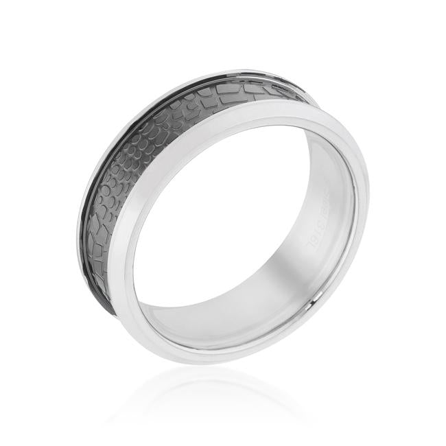 Band Ring with Animal Print Detail - Charming Charlie
