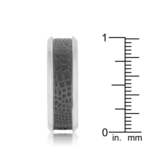 Band Ring with Animal Print Detail - Charming Charlie