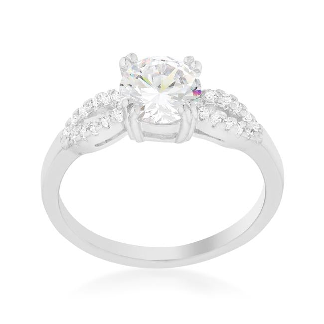 Round Solitaire Engagement Ring - Charming Charlie