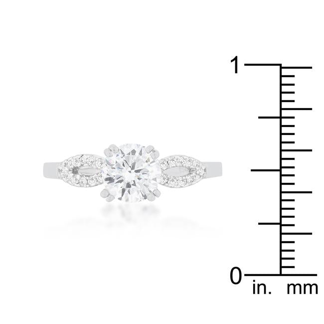 Round Solitaire Engagement Ring - Charming Charlie