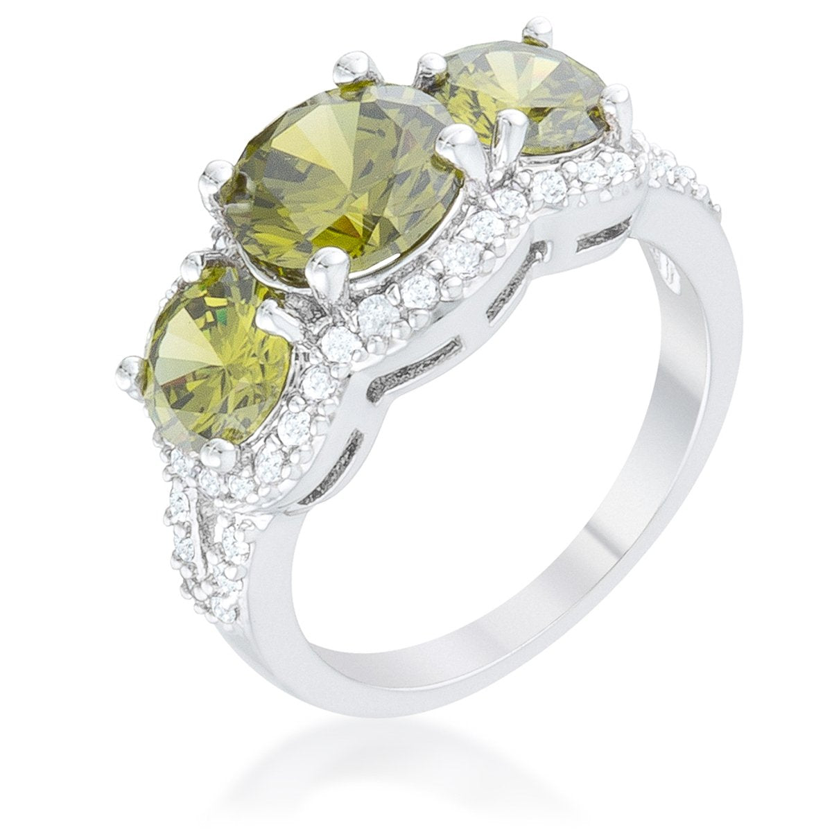 Olive Classic Trio Ring - Charming Charlie
