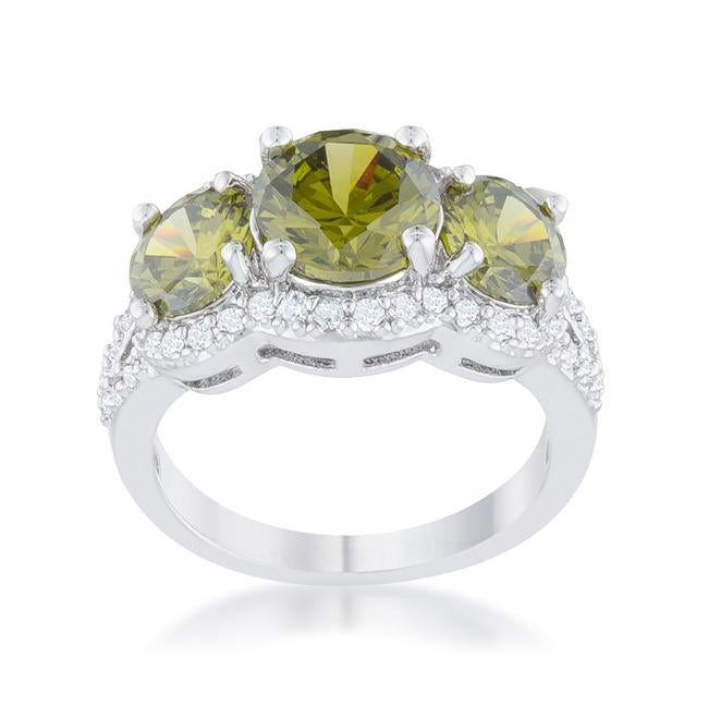 Olive Classic Trio Ring - Charming Charlie