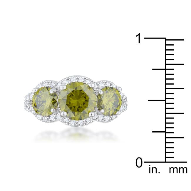 Olive Classic Trio Ring - Charming Charlie