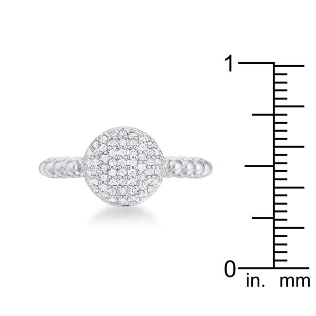 Stunning CZ Rhodium Ring - Charming Charlie