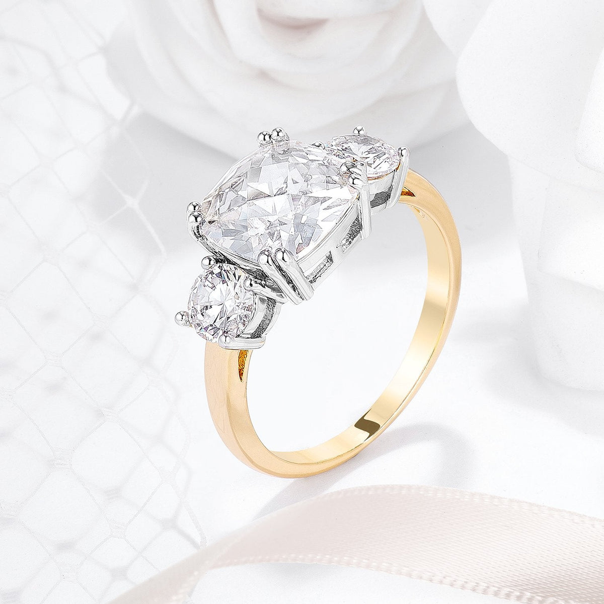 The Cushion Cut Royal Ring - Charming Charlie