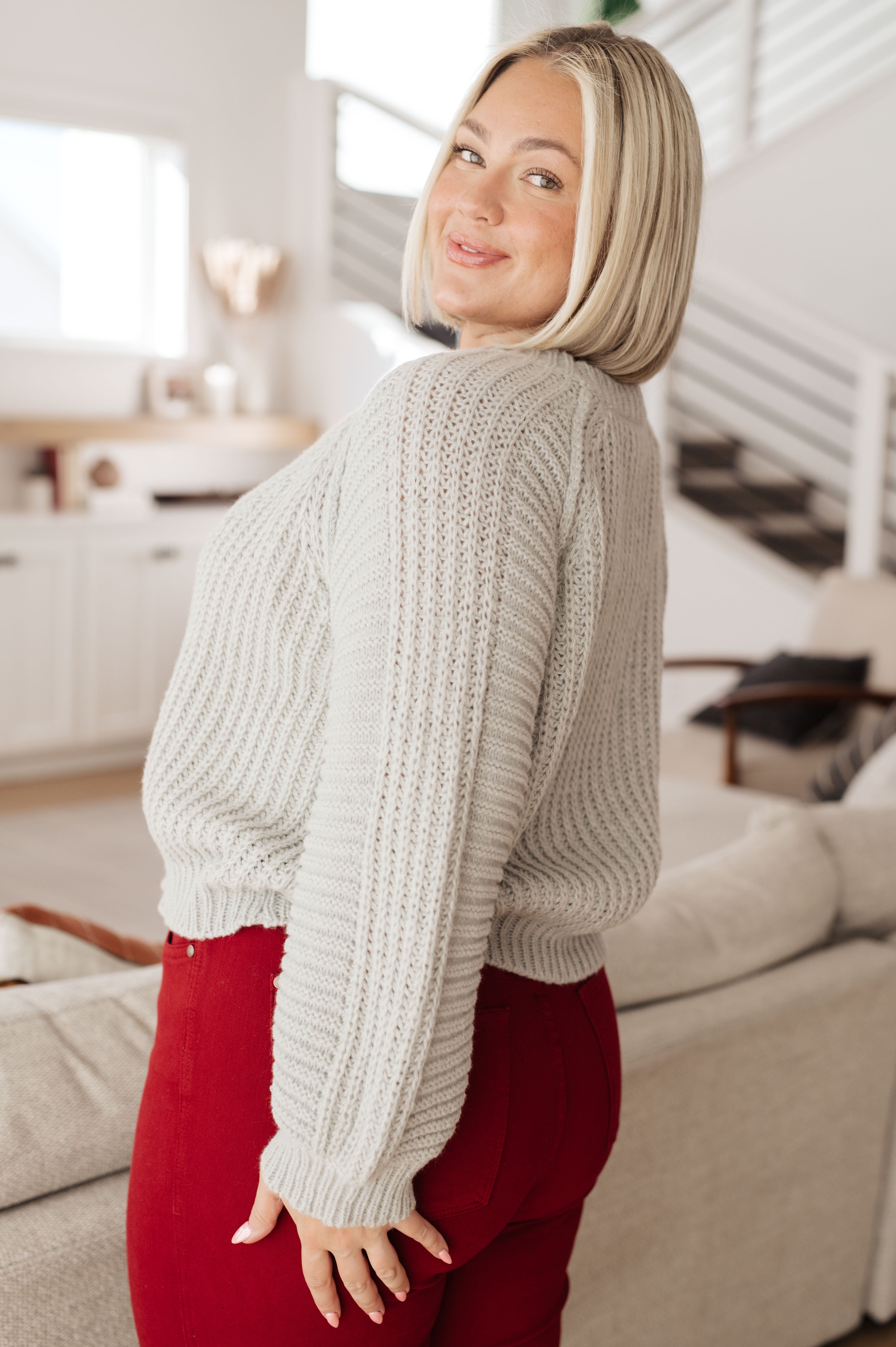 Roll on By Balloon Sleeve Sweater - Charming Charlie