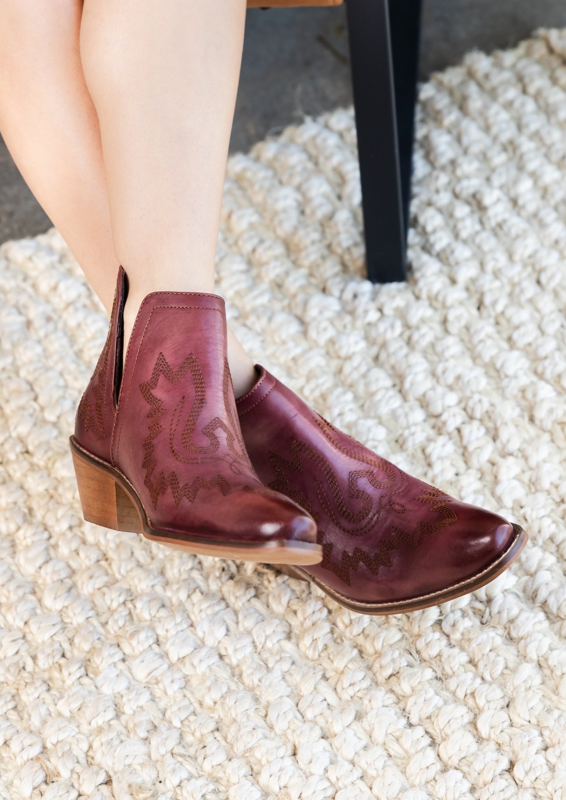 Kickin' Booties in Burgundy - Charming Charlie