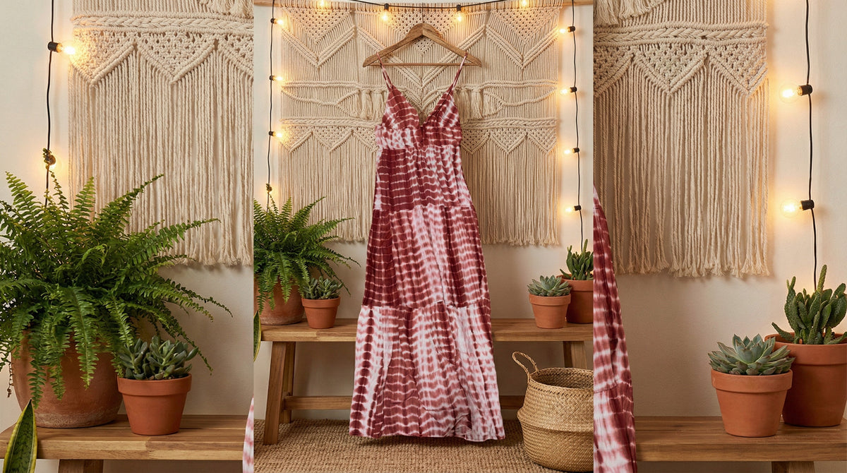 Sleeveless Tye Dye Maxi Dress - Charming Charlie