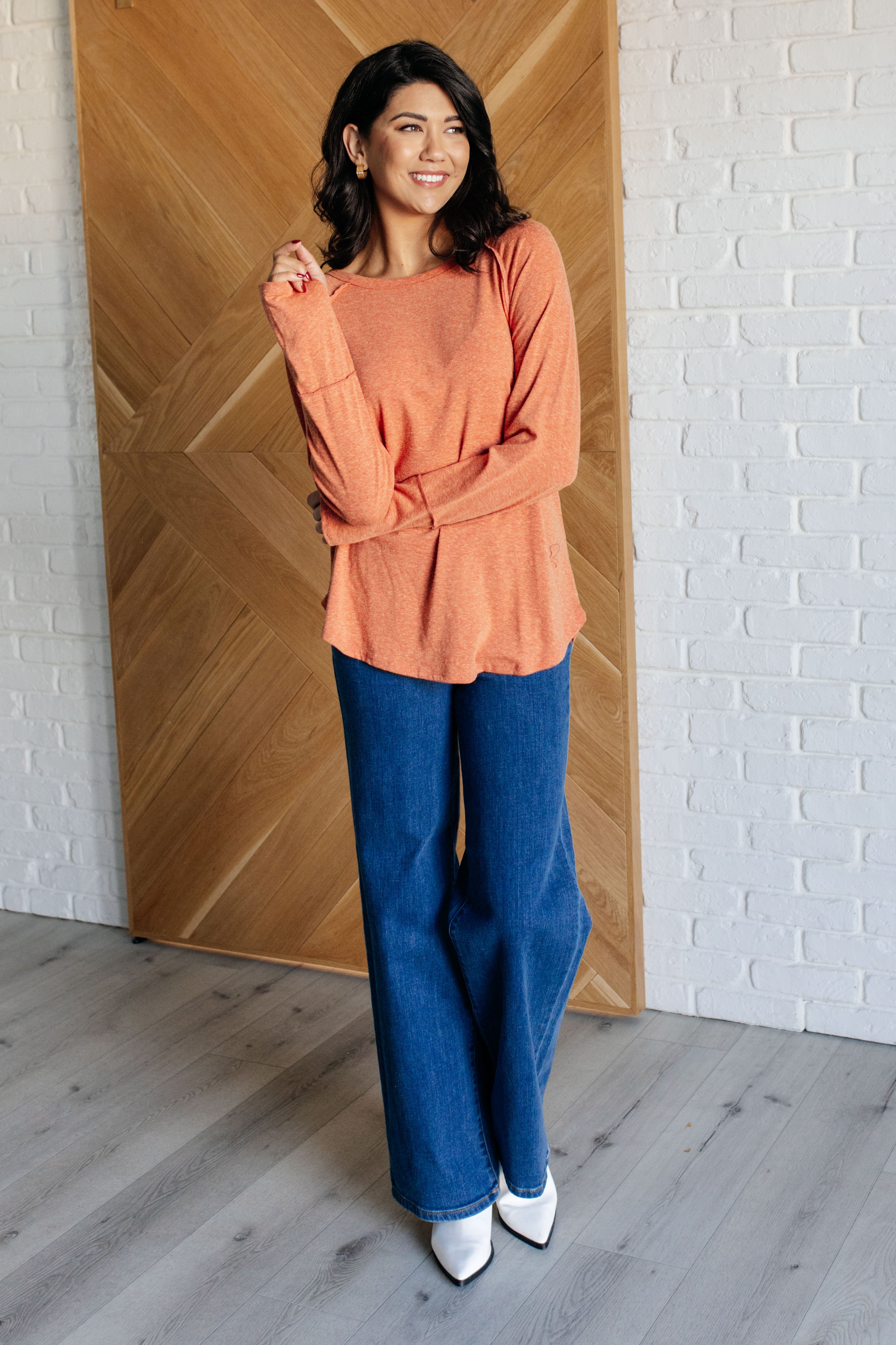 Rustic Charm Long Sleeve Top - Charming Charlie