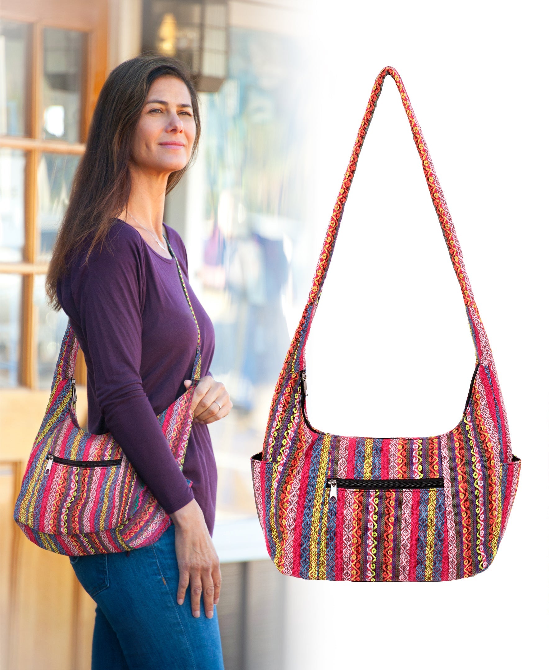 Festival Hippy Sling Bag - Charming Charlie