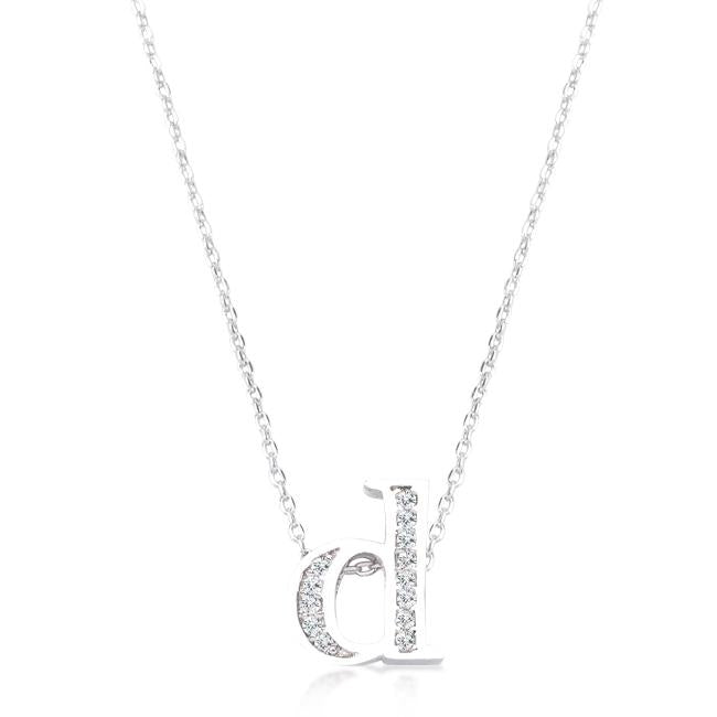 Pave Initial D Pendant - Charming Charlie