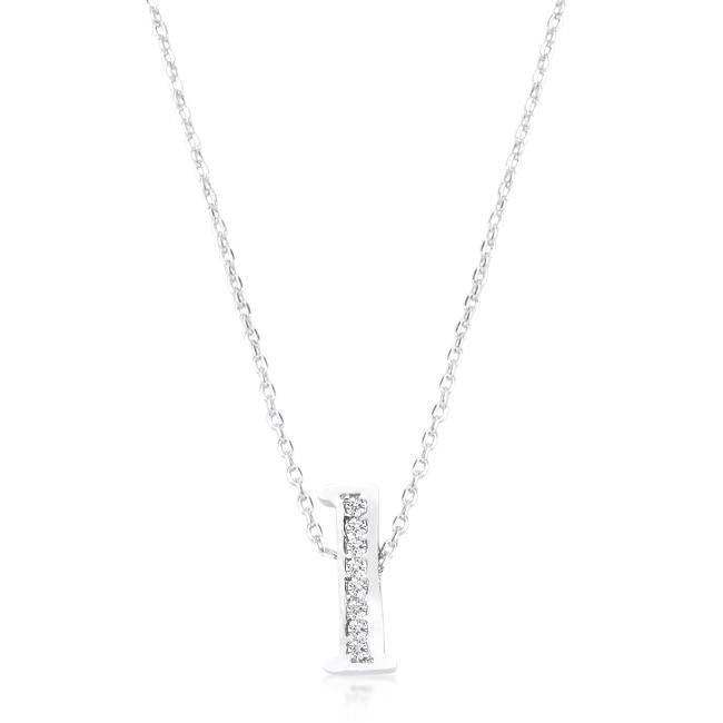 Pave Initial L Pendant - Charming Charlie