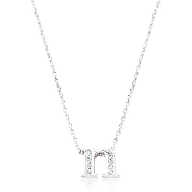 Pave Initial N Pendant - Charming Charlie