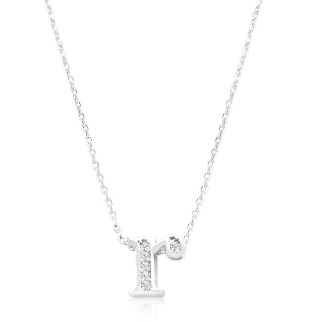 Pave Initial R Pendant - Charming Charlie
