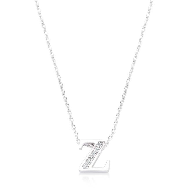 Pave Initial Z Pendant - Charming Charlie