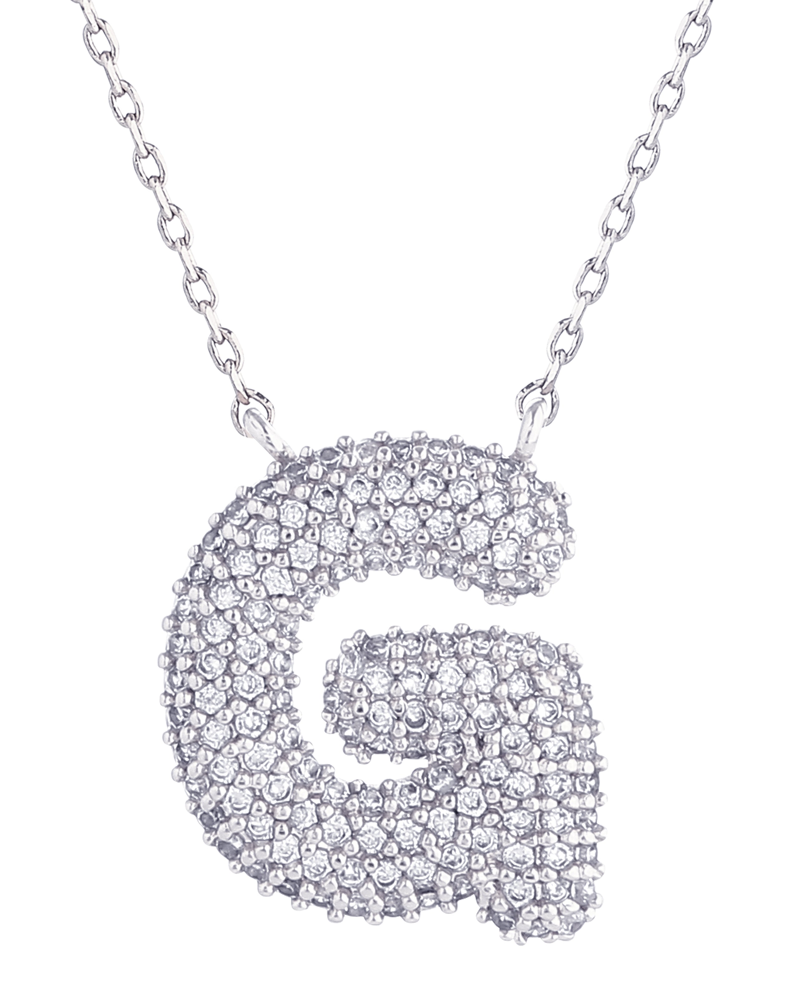 14K Gold Dipped Textured Initial Necklace - Charming Charlie