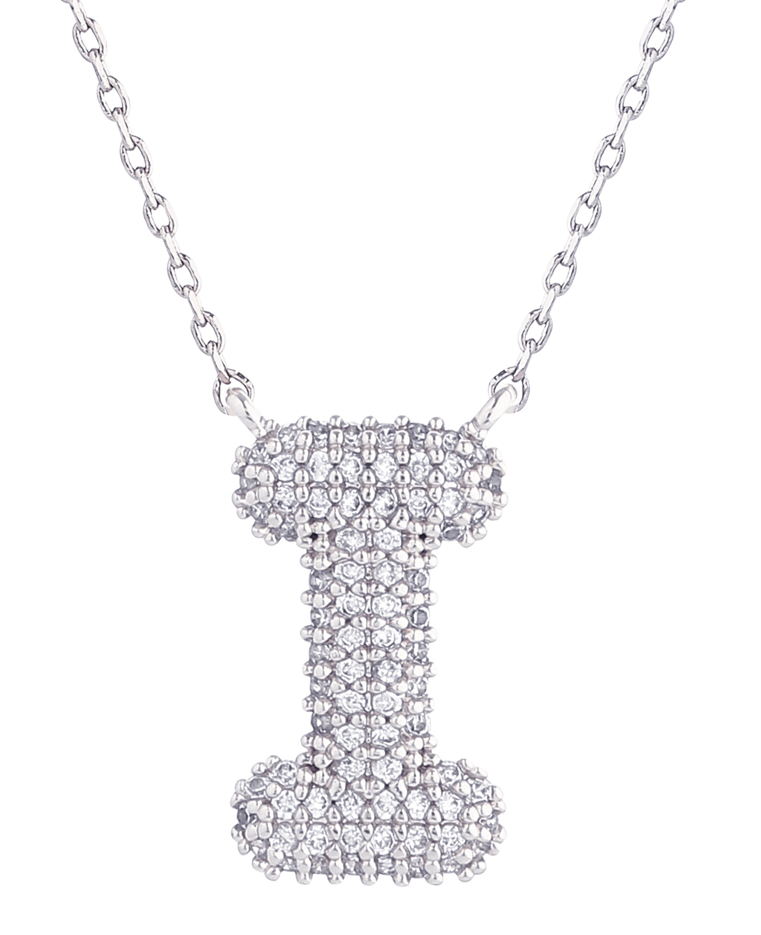 14K Gold Dipped Textured Initial Necklace - Charming Charlie