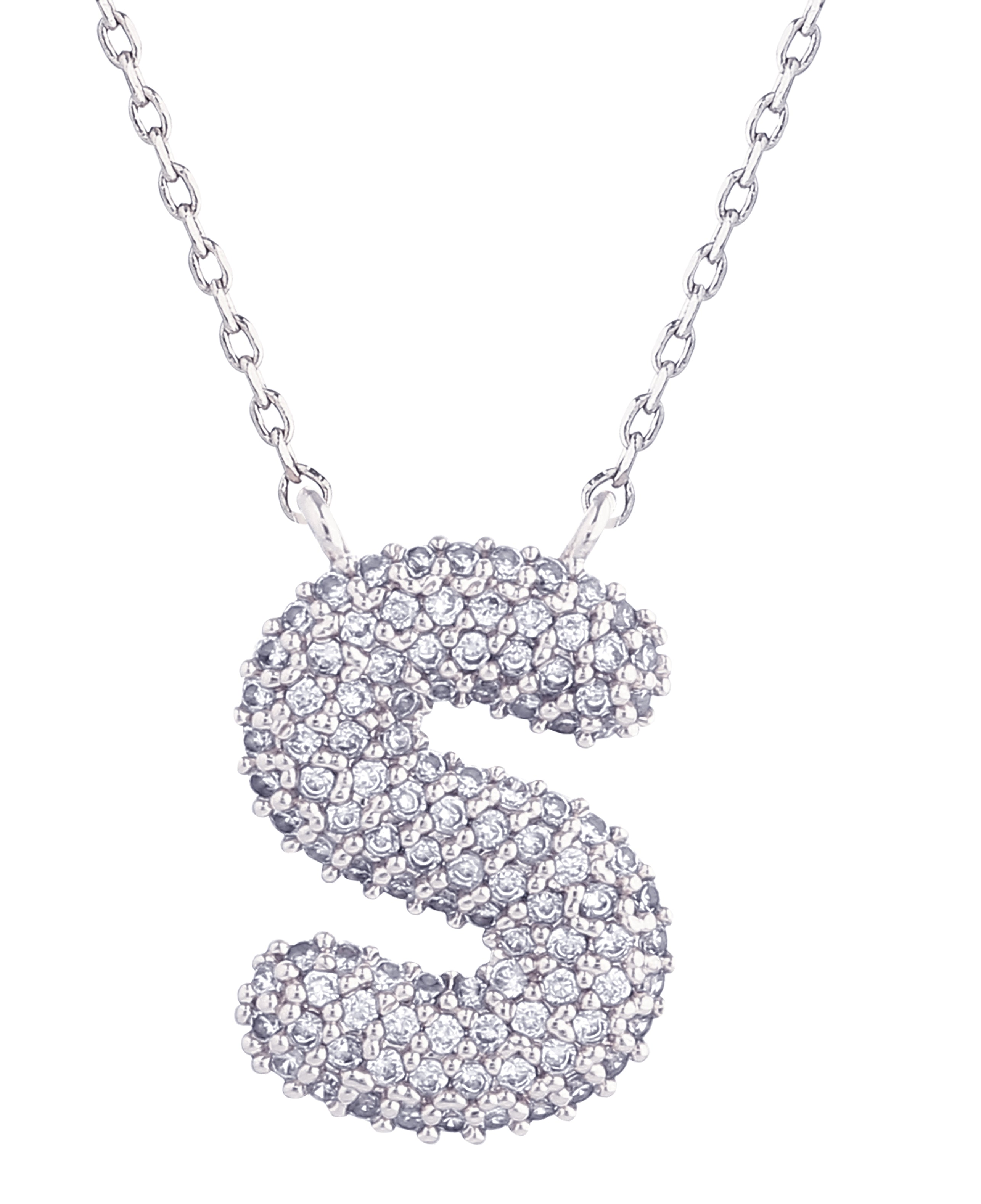 14K Gold Dipped Textured Initial Necklace - Charming Charlie