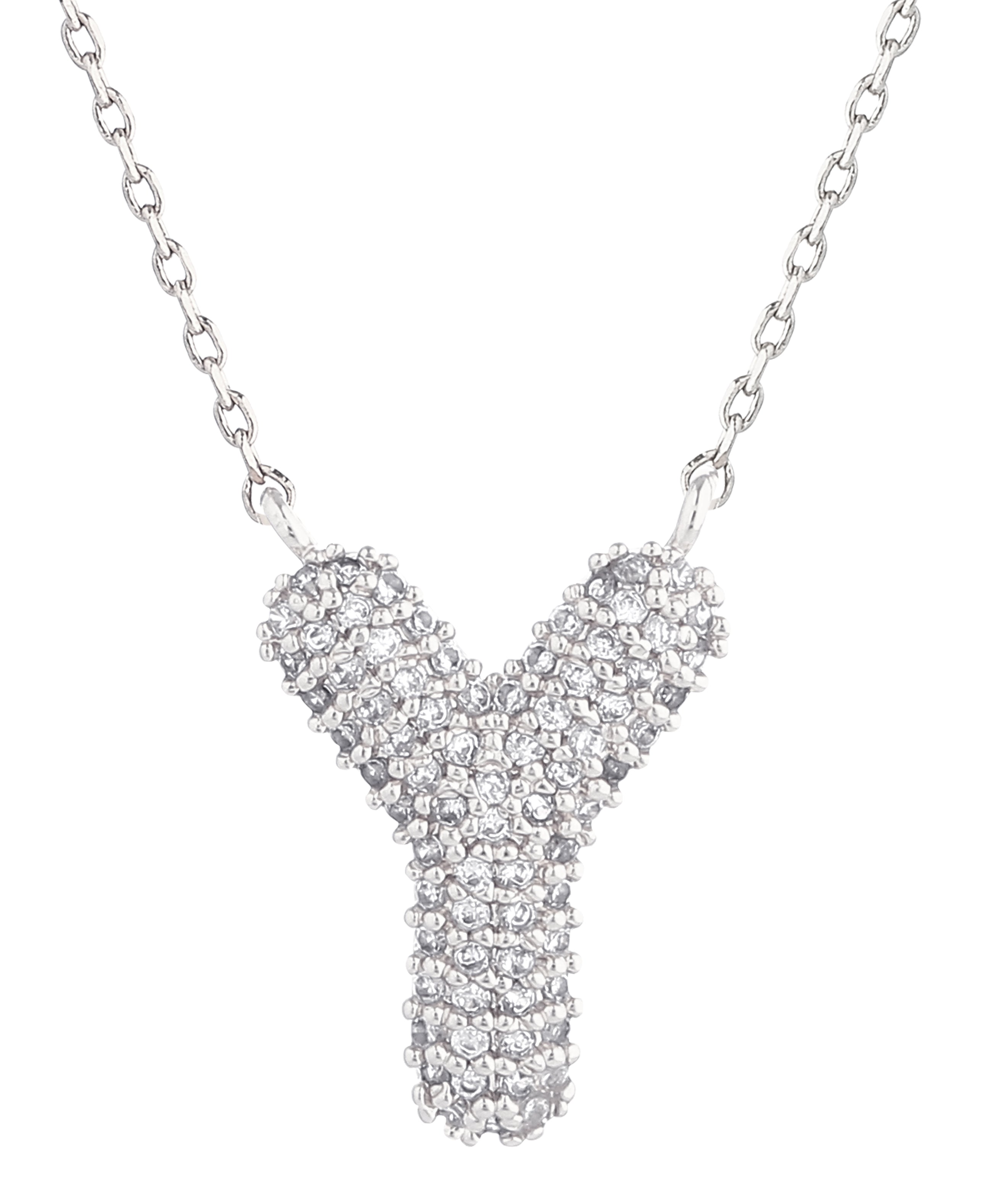 14K Gold Dipped Textured Initial Necklace - Charming Charlie