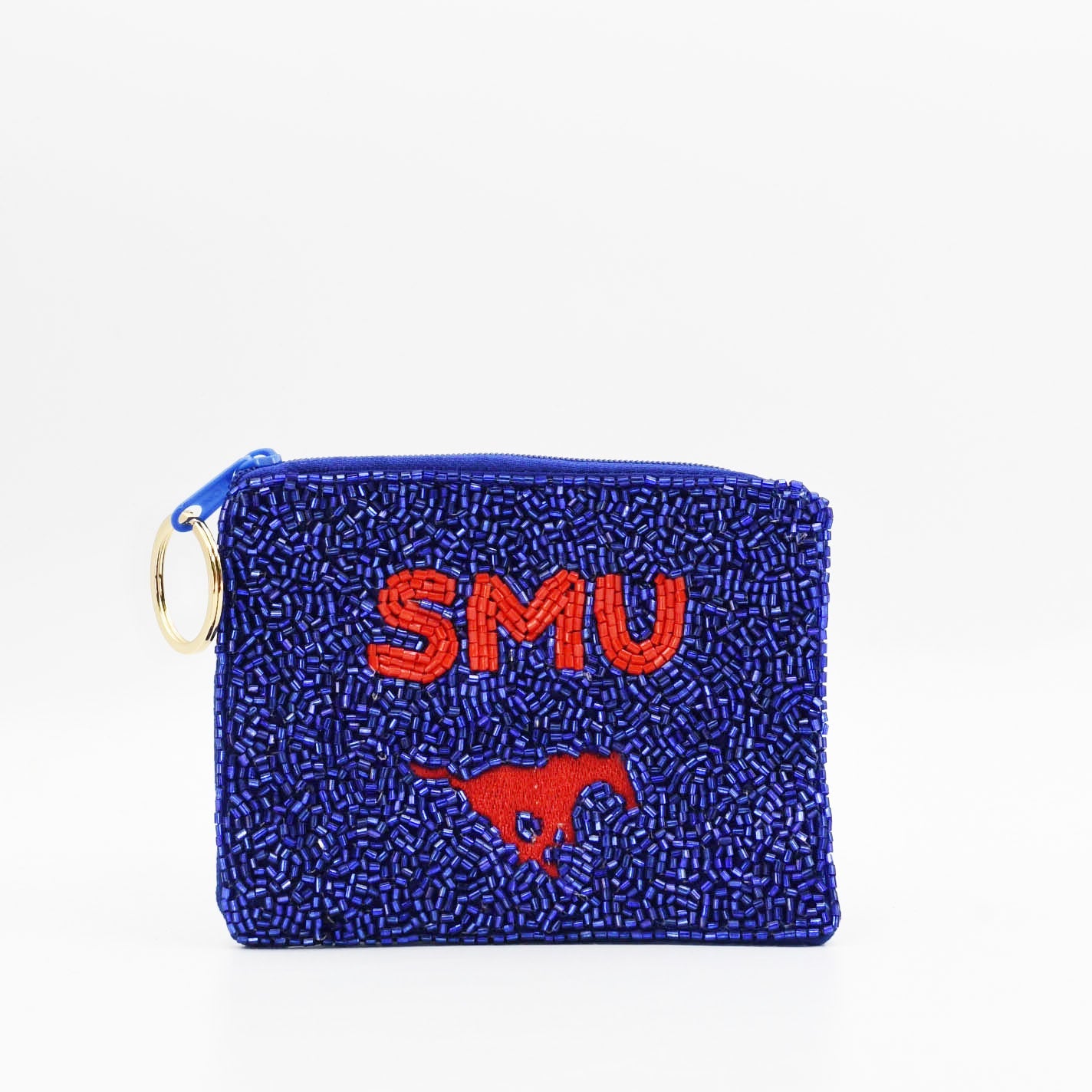 SMU Horse Keychain Pouch - Charming Charlie