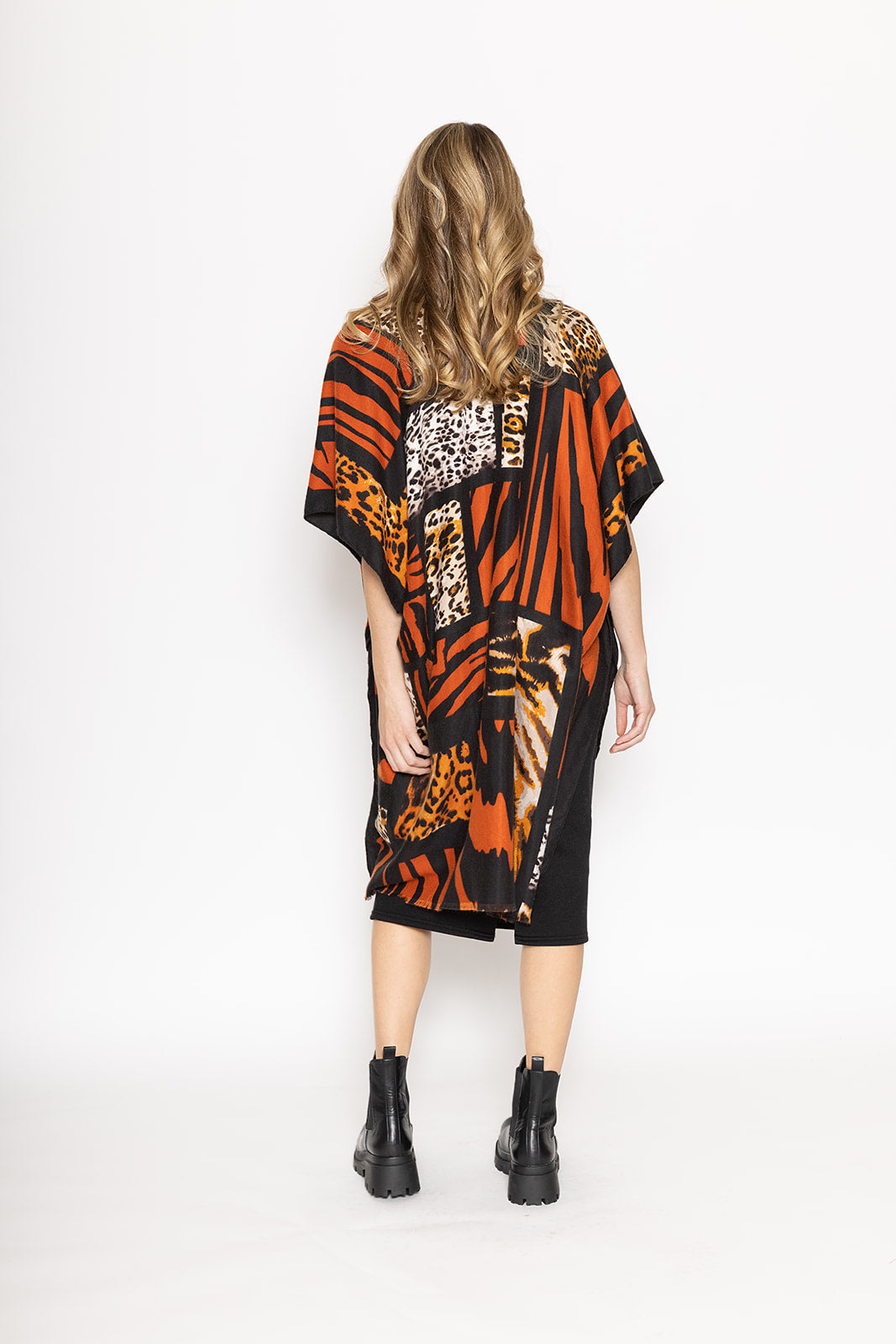 Multi Aninmal Print Kimono - Charming Charlie