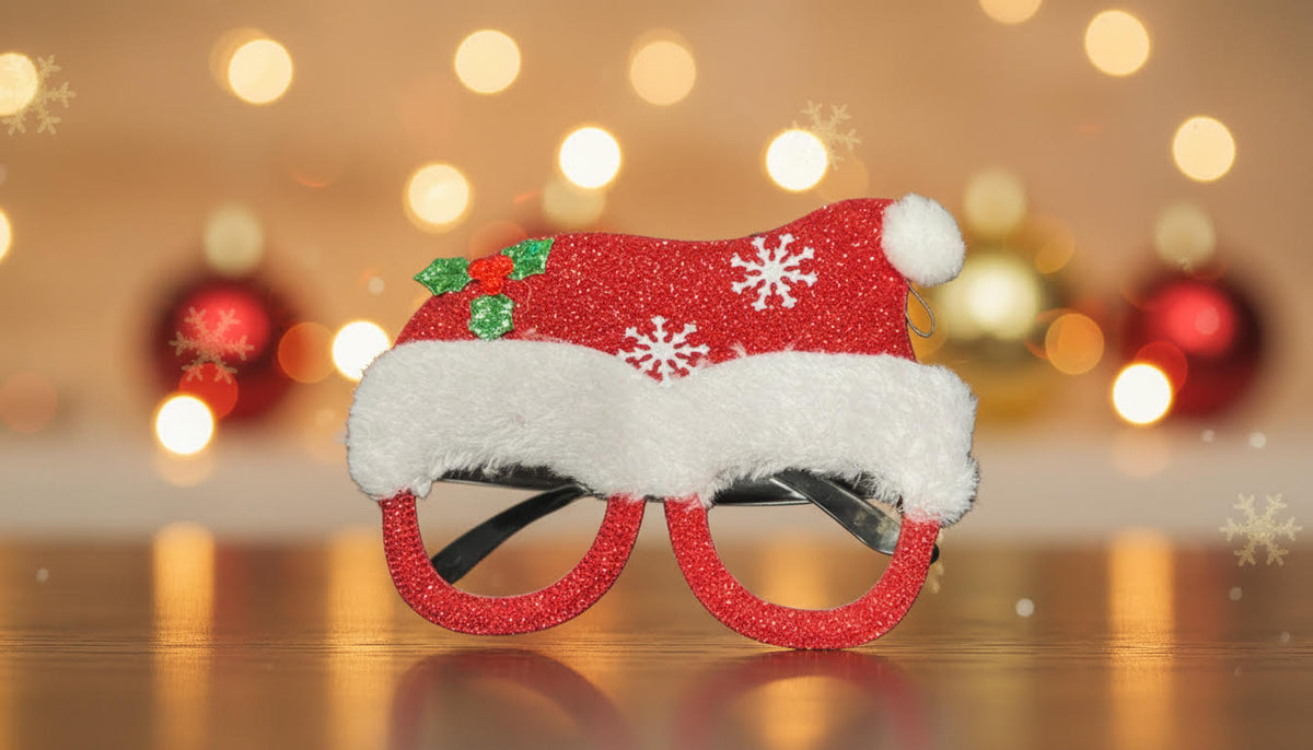 Santa hat-Themed Christmas Glasses - Charming Charlie