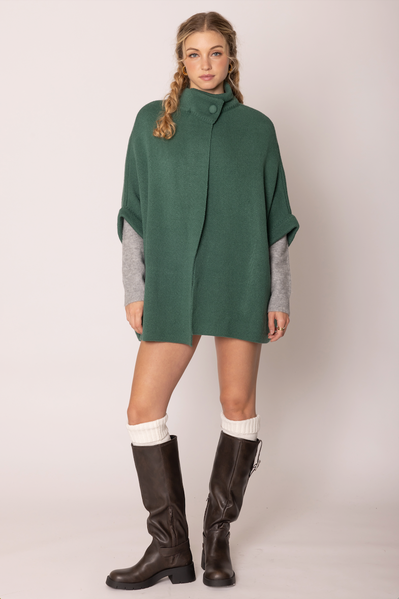 Neck Button Cardigan - Charming Charlie