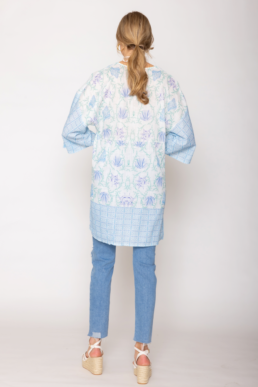 Floral Print Poncho - Charming Charlie