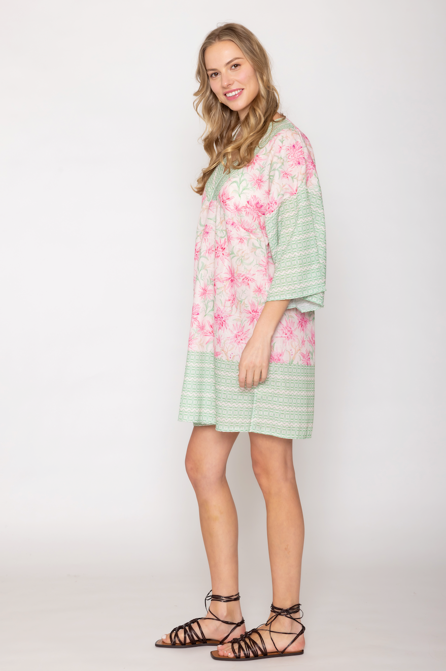 Floral Print Poncho - Charming Charlie