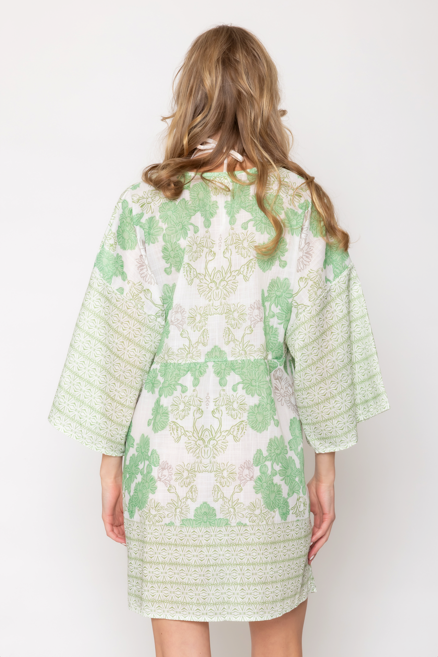 Flower Print Poncho - Charming Charlie
