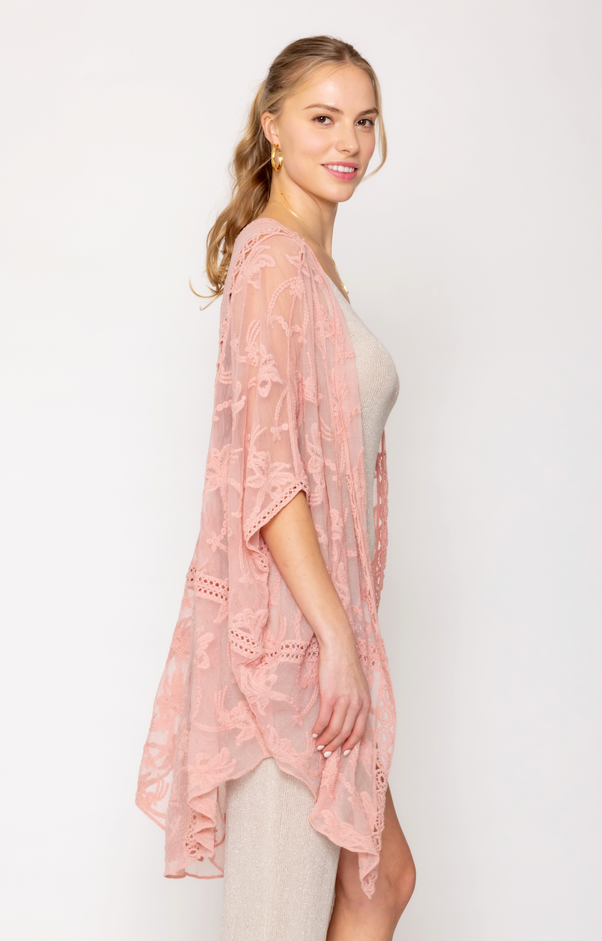 Flower Lace Cardigan - Charming Charlie