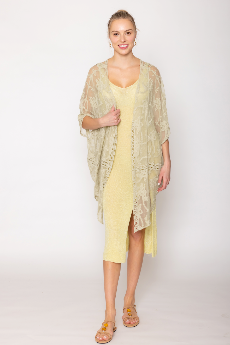 Flower Lace Cardigan - Charming Charlie