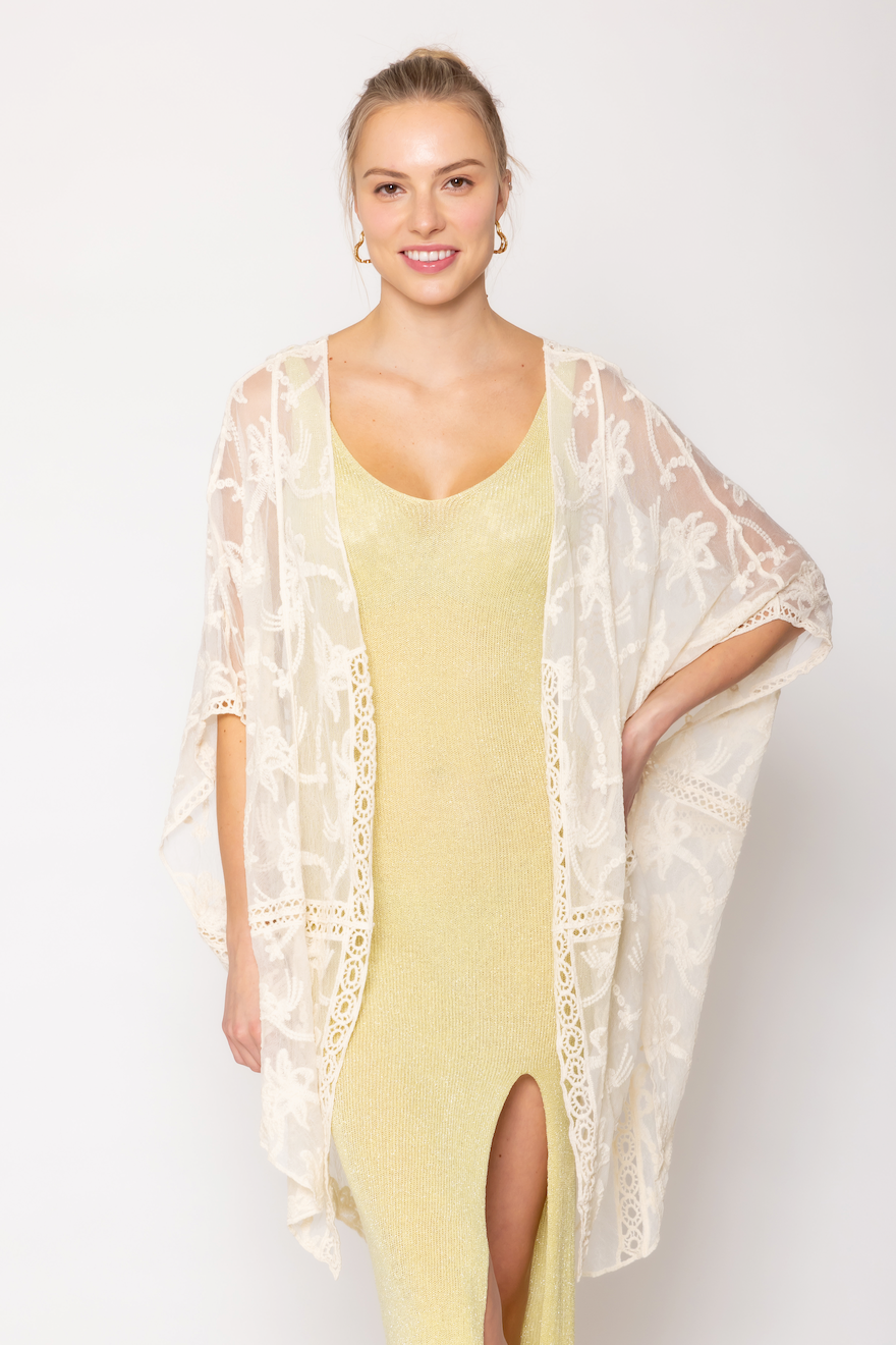 Flower Lace Cardigan - Charming Charlie