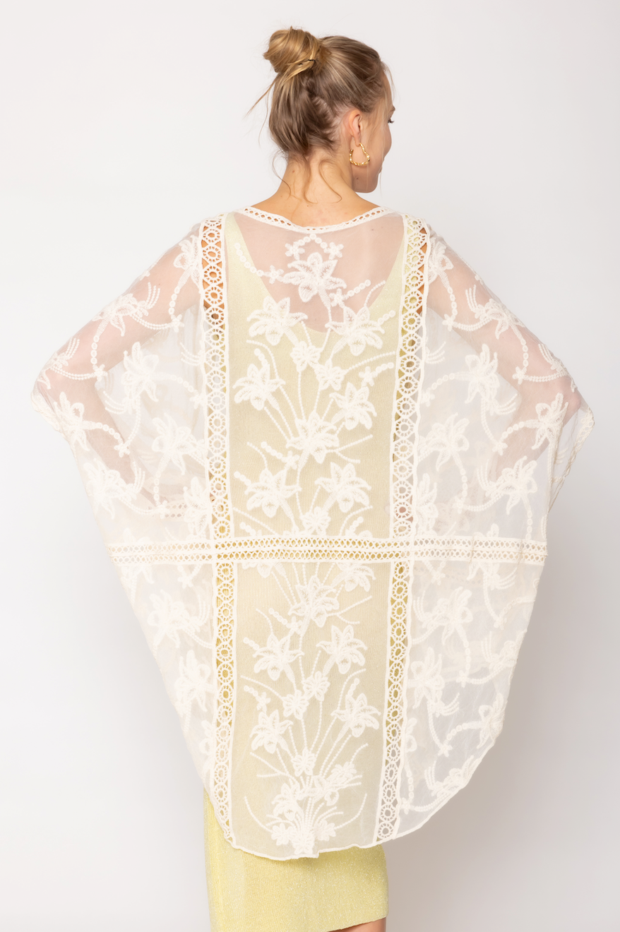 Flower Lace Cardigan - Charming Charlie