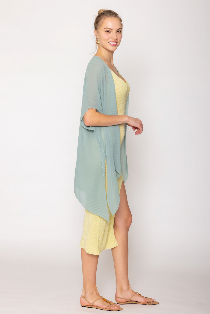 Solid Chiffon Ruana - Charming Charlie